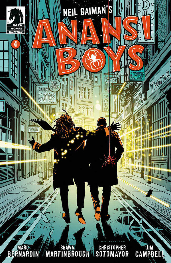 Anansi Boys I #4 (Cover B) (Shawn Martinbrough)