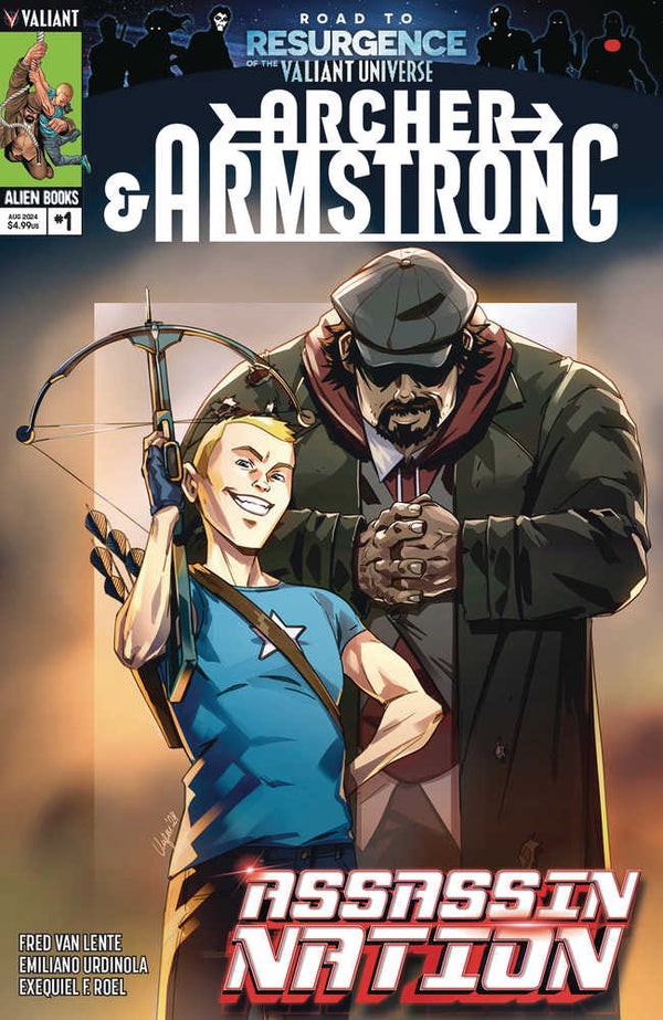 Archer &amp; Armstrong Assassin Nation #1 (de 2) Portada A Unfer