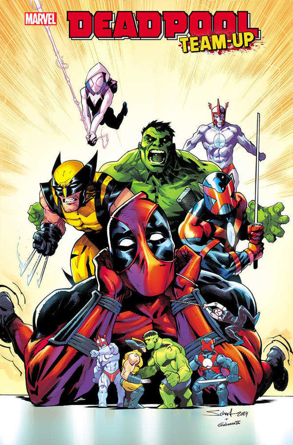 Variante de Jonas Scharf de Deadpool Team-Up n.° 1