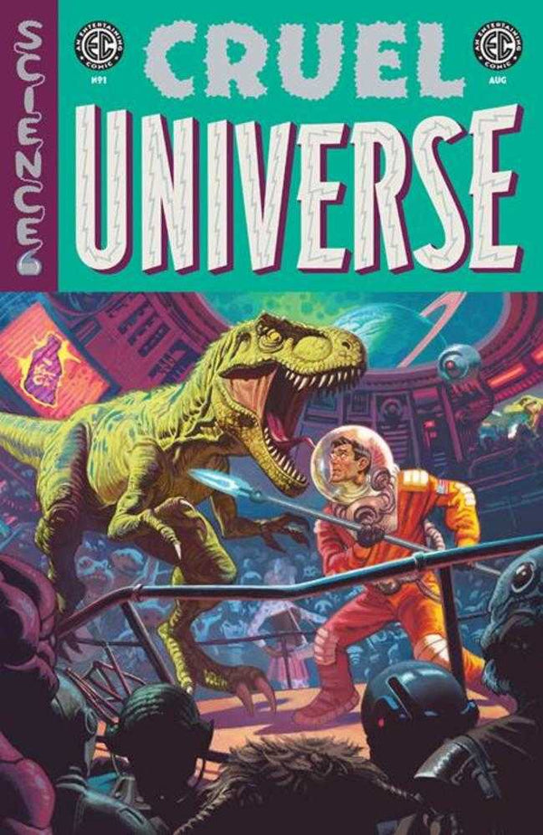 EC Cruel Universe #1 (de 5) Portada C Greg Smallwood Variante de lámina plateada (para adultos)