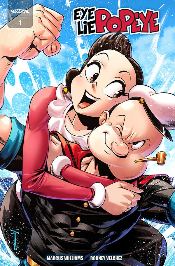 Ojo Mentira Popeye #1 (De 5) Portada E Acuña