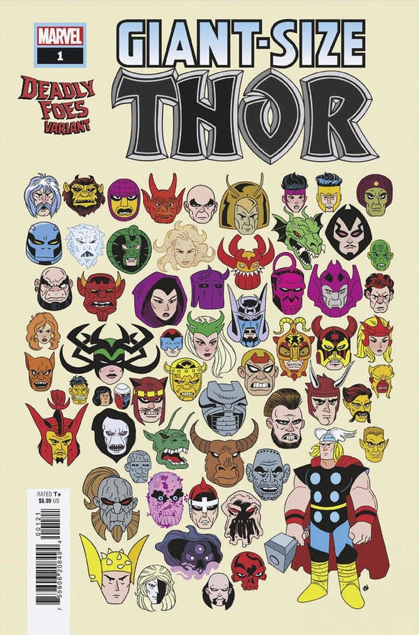 Thor gigante n.° 1, Dave Bardin, variante de enemigos mortales