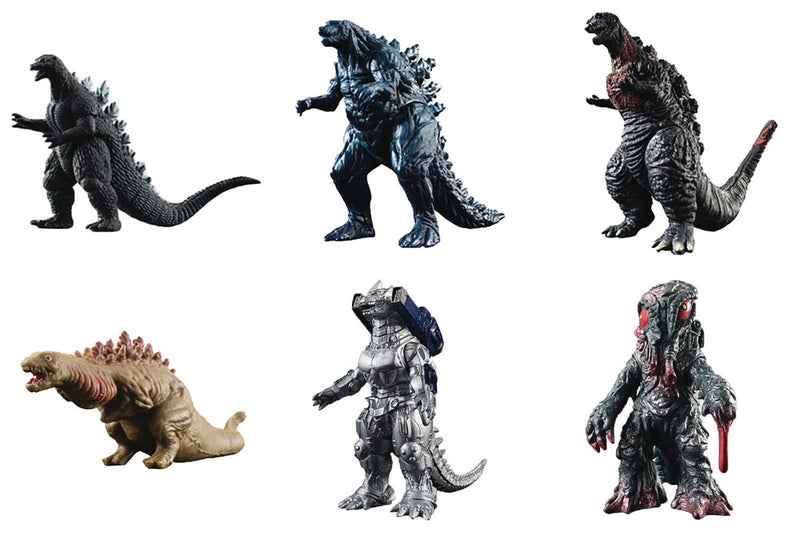 Godzilla Shokugan Soft Vinyl Figure Collector's Box