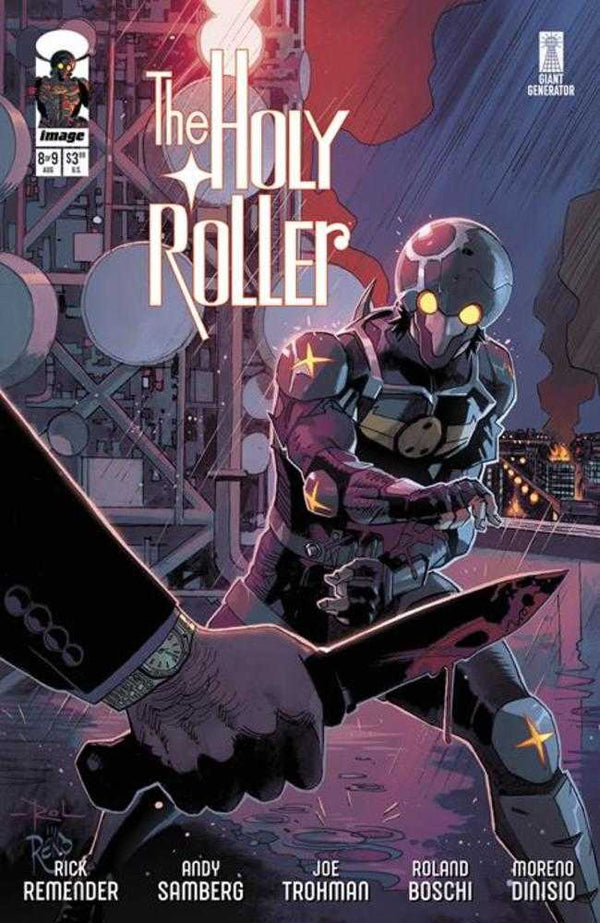 Holy Roller #8 (Of 9) Cover A Roland Boschi & Moreno Dinisio