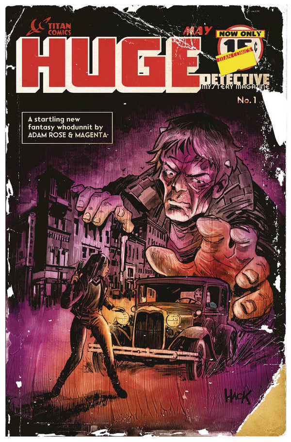 Detective enorme n.° 1 (de 5) Cover D Hack (para adultos)