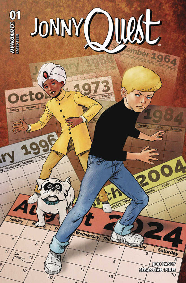 Jonny Quest #1 Portada Ritmo E