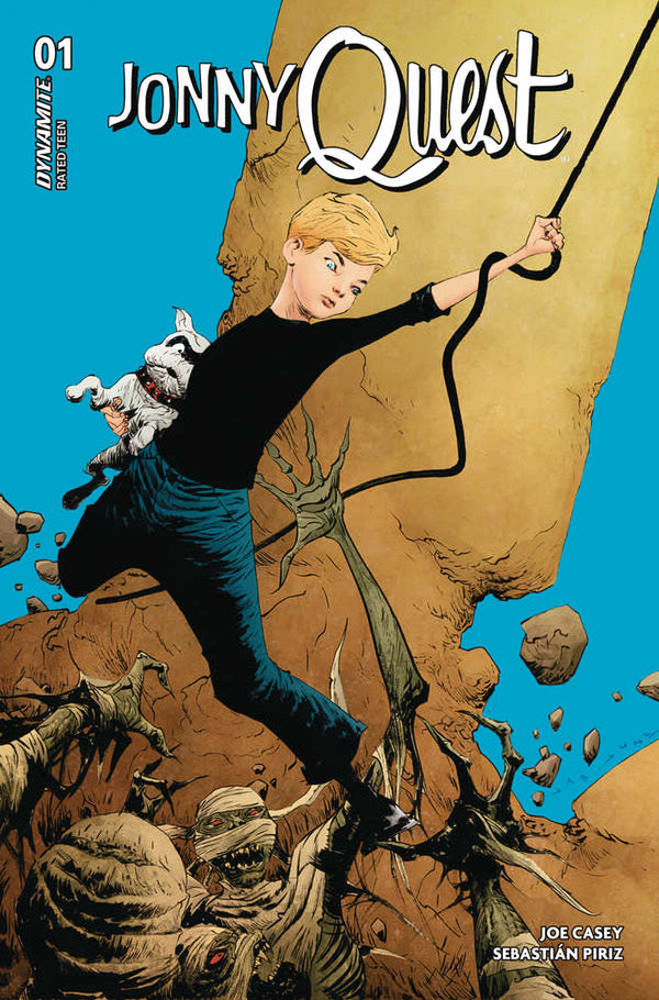 Portada de Jonny Quest #1 con lámina de Lee &amp; Chung