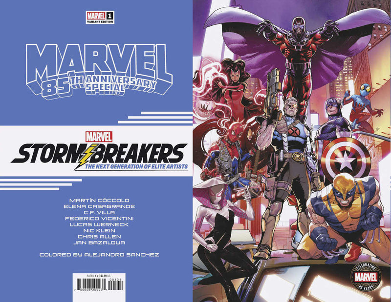 Variante especial n.° 1 de Stormbreakers Jam por el 85.° aniversario de Marvel