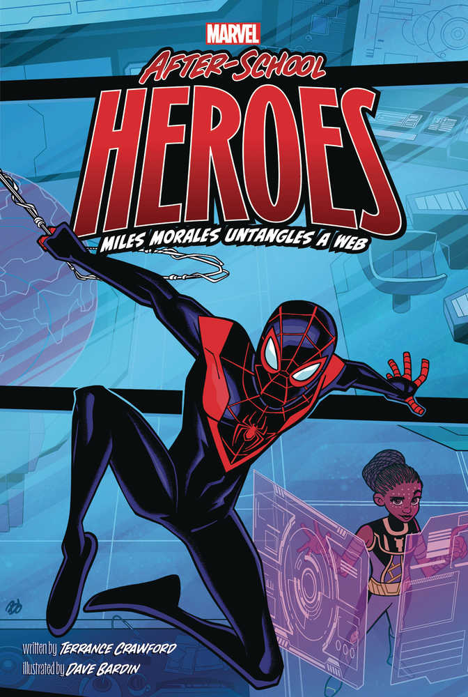 Marvel After School Heroes Libro de tapa blanda Miles Morales desenreda la red