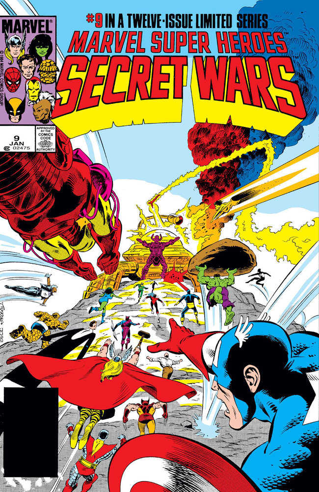 Edición facsímil de Marvel Super Heroes Secret Wars n.° 9