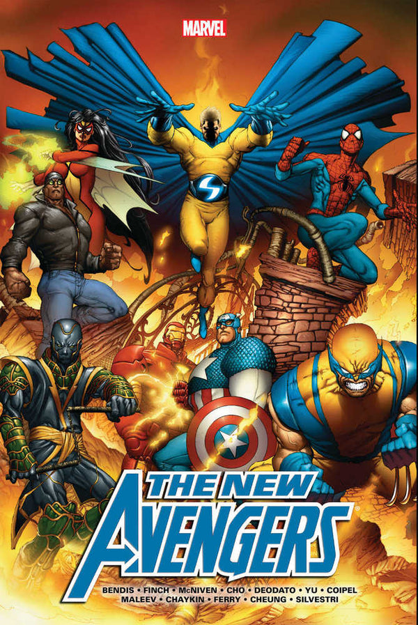 New Avengers Omnibus Volume. 1 Joe Quesada Cover [New Printing, Direct Market Only]