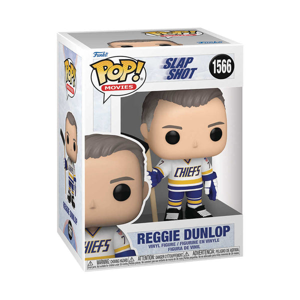 Figura de vinilo de Reggie Dunlop de Pop Movies Slap Shot