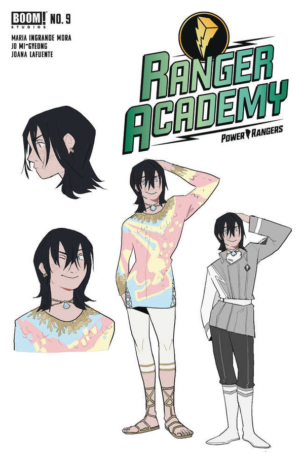 Ranger Academy #9 Portada B Diseño de personajes Variante Mi-Gyeong