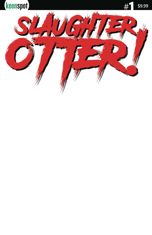 Slaughter Otter #1 Cover E Blank Sketch