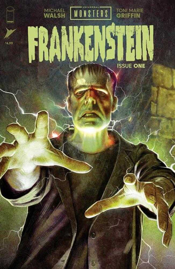 Monstruos de Universal Frankenstein #1 (de 4) Portada B Variante de Joshua Middleton