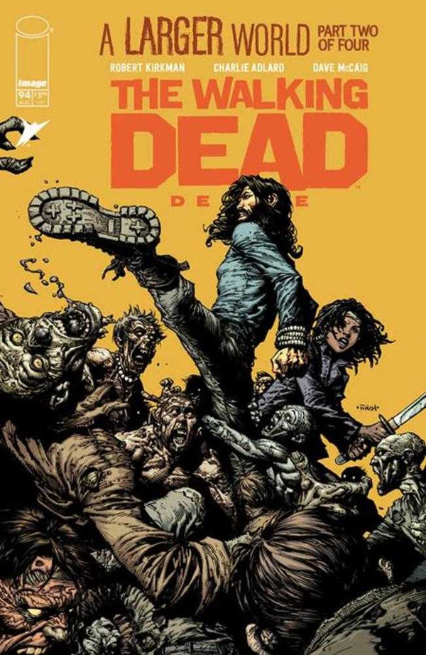 The Walking Dead Deluxe #94 Portada A David Finch y Dave Mccaig