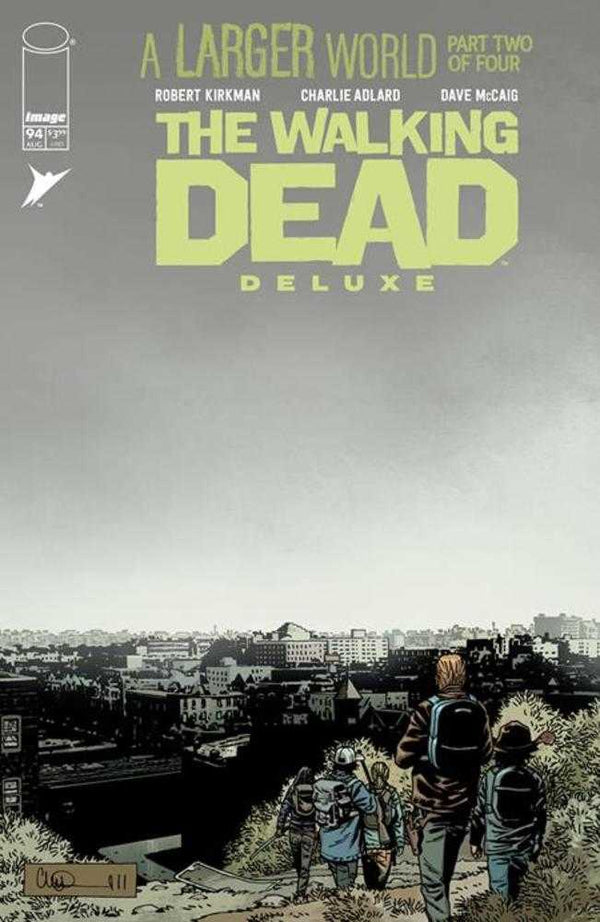 Walking Dead Deluxe #94 Portada B Variante de Charlie Adlard y Dave Mccaig