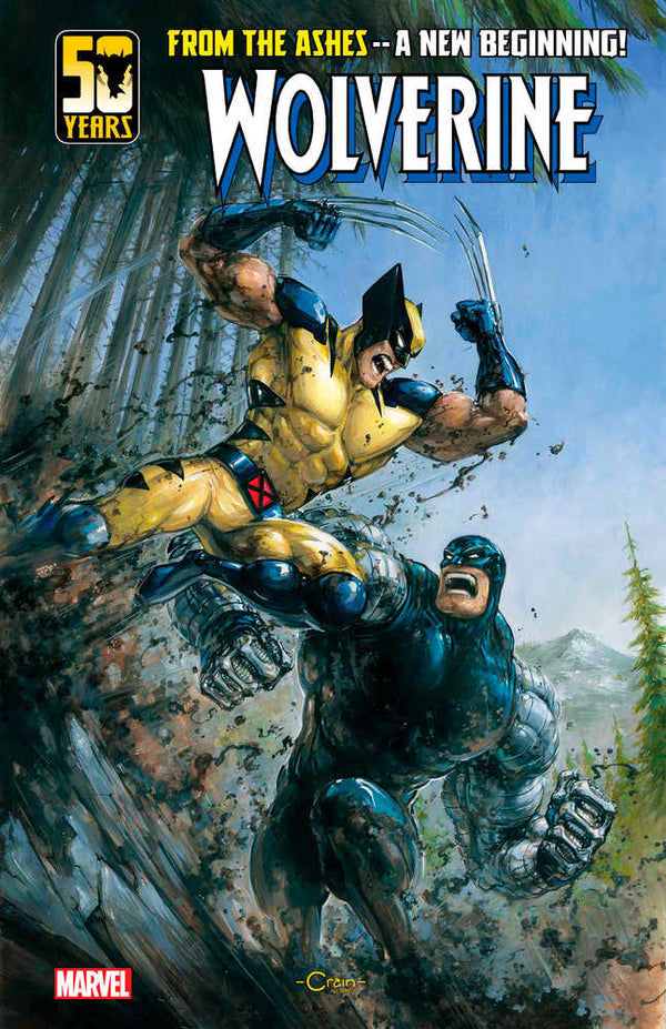 Wolverine #1 Variante de Clayton Crain