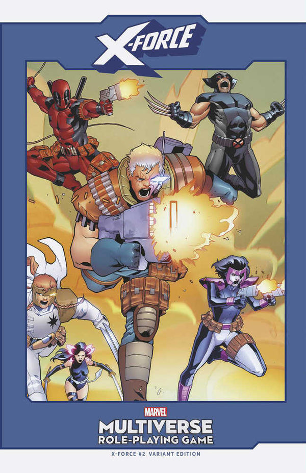 Variante del juego de rol Marvel Multiverse de Ruairi Coleman X-Force #2