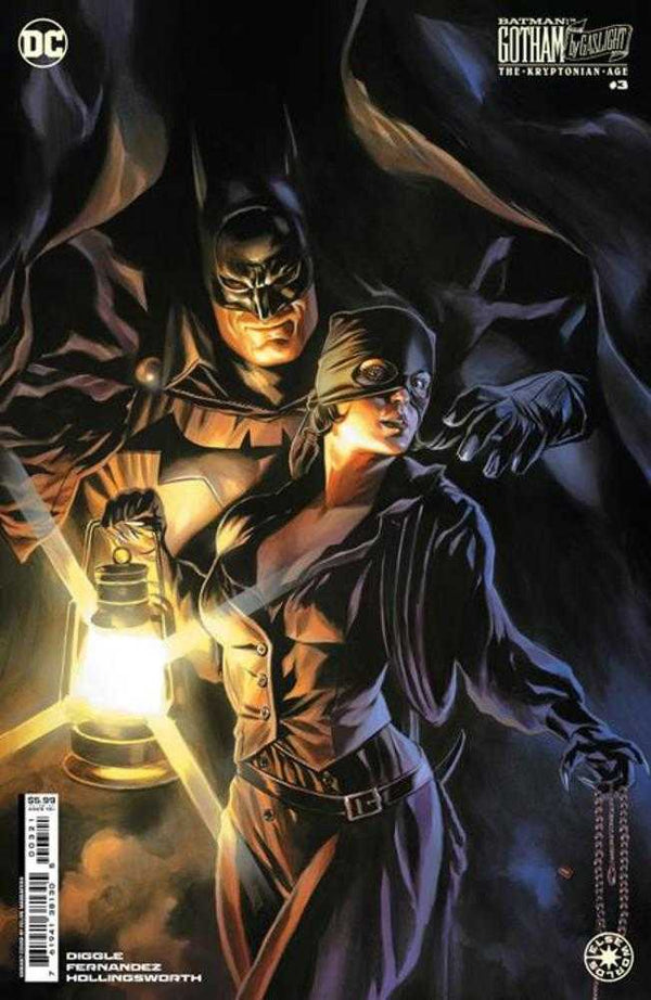 Batman Gotham By Gaslight The Kryptonian Age #3 (de 6) Portada C Felipe Massafera Variante de cartulina