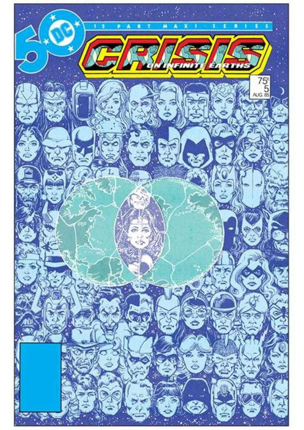 Crisis en Tierras Infinitas #5 Edición Facsímil Portada A George Perez