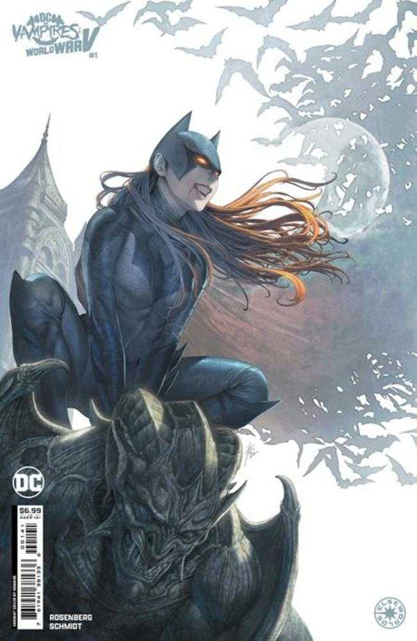 DC vs Vampires World War V #1 (de 12) Portada D Variante de lámina de Homare