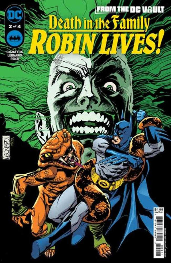 De The DC Vault Muerte en la familia Robin Lives #2 (de 4) Portada A Rick Leonardi