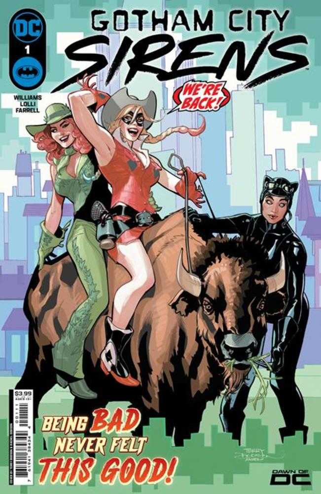 Sirenas de Ciudad Gótica n.° 1 (de 4) Portada A Terry Dodson