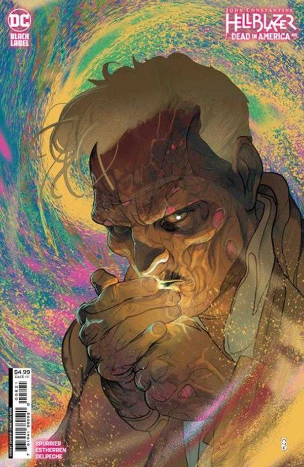 John Constantine Hellblazer Dead In America #8 (de 11) Portada B Variante de Christian Ward (para adultos)