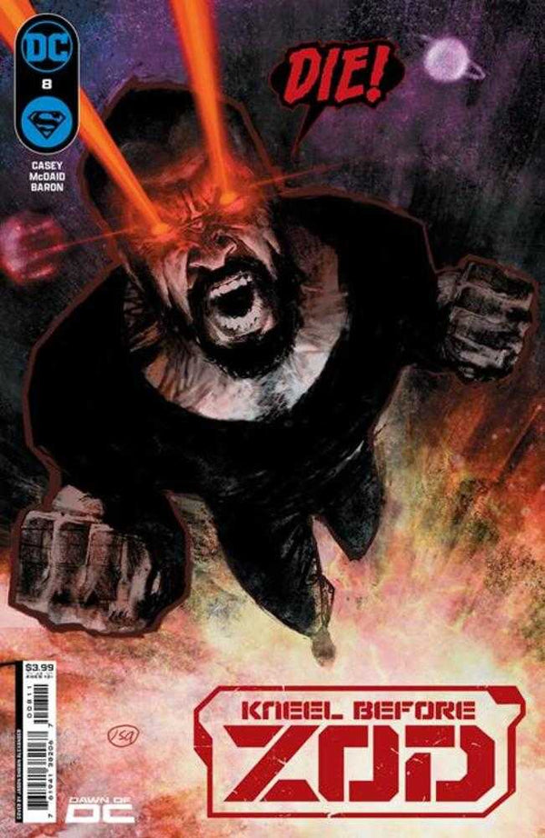 Arrodíllate ante Zod #8 (de 8) Portada A Jason Shawn Alexander