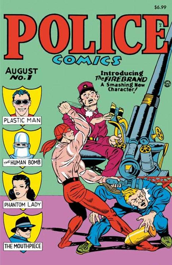 Edición facsímil de Police Comics #1