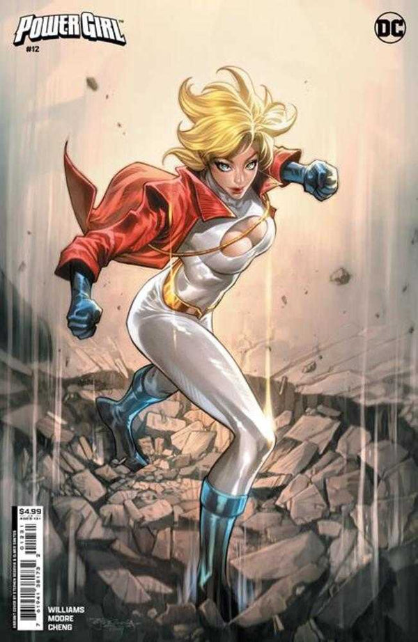 Power Girl #12 Portada C Stephen Segovia Variante de cartulina