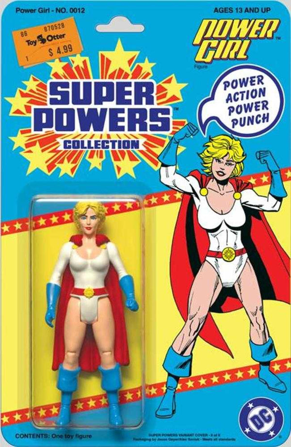 Power Girl #12 Portada D Jason Geyer y Alex Saviuk Variante de cartulina DC Super Powers