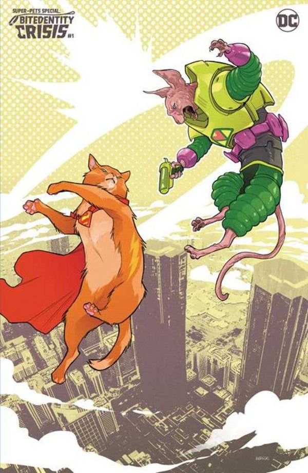 Super-Pets Special Bitedentity Crisis #1 (One Shot) Portada B Variante de cartulina Karl Kerschl