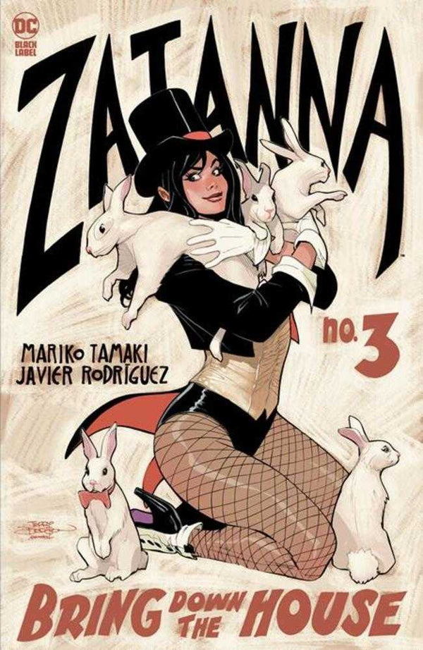 Zatanna Bring Down The House #3 (de 5) Portada B Variante de Terry Dodson (para adultos)