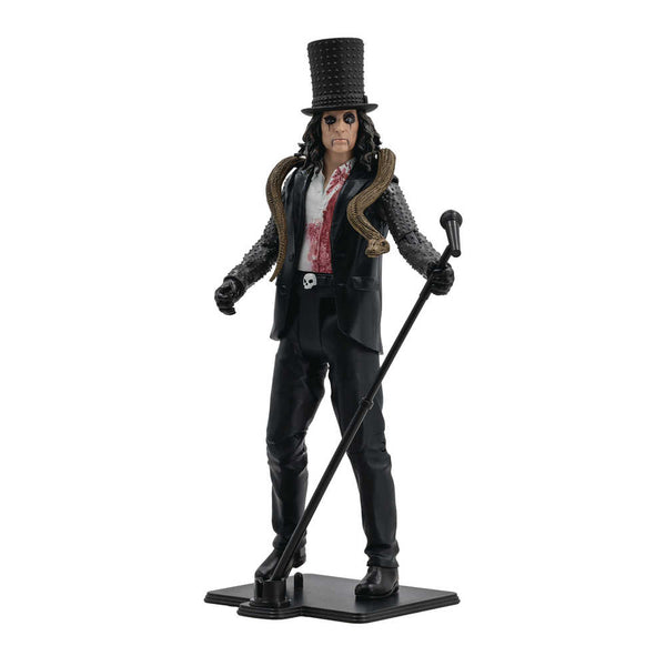 Figura de 6 pulgadas de Alice Cooper de Metal Wv1 de Music Maniacs