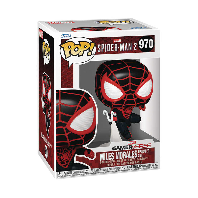 Figura de vinilo de Miles Morales de Spider-Man 2 de Pop Games