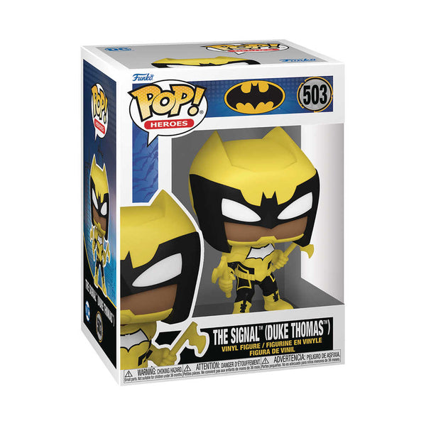 Figura de vinilo de Duke Thomas de Batman Warzone de Pop Heroes