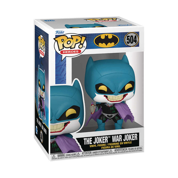 Figura de vinilo del Joker de Batman Warzone de Pop Heroes