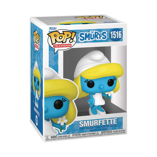 Pop TV Smurfs Smurfette W/Ch Vinyl Figure