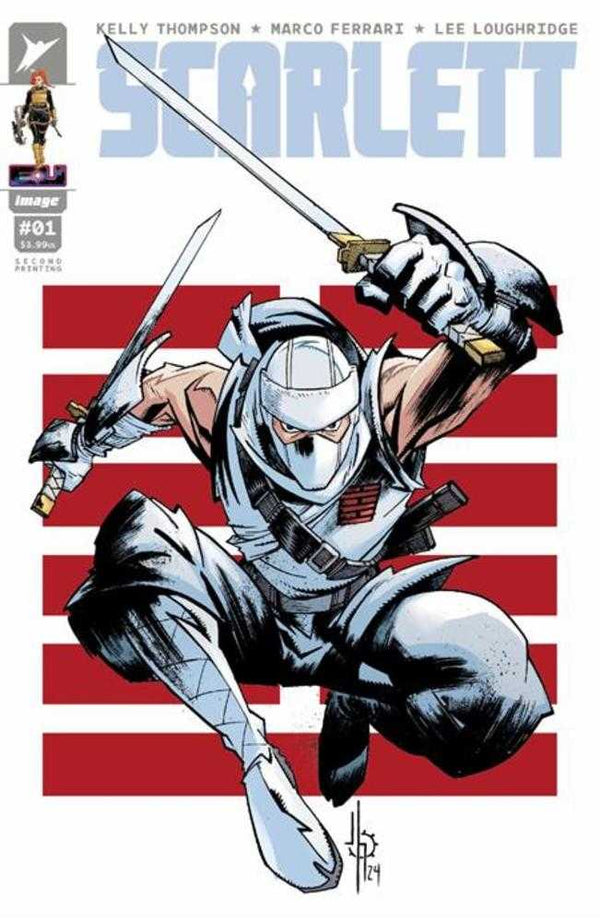 Scarlett #1 2da edición Portada B Jason Howard Storm Shadow Variante