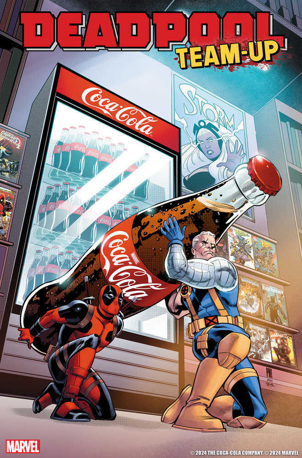 Deadpool Team-Up #1 Paco Medina Marvel &amp; Coca-Cola Variant