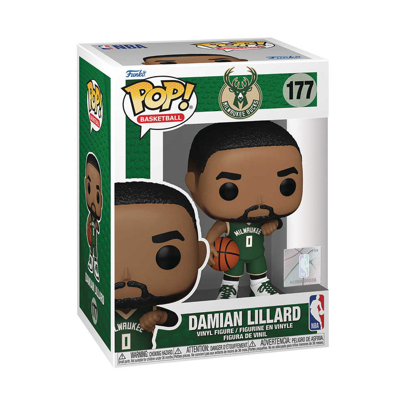 Pop Nba Bucks Damian Lillard Vinyl Figure