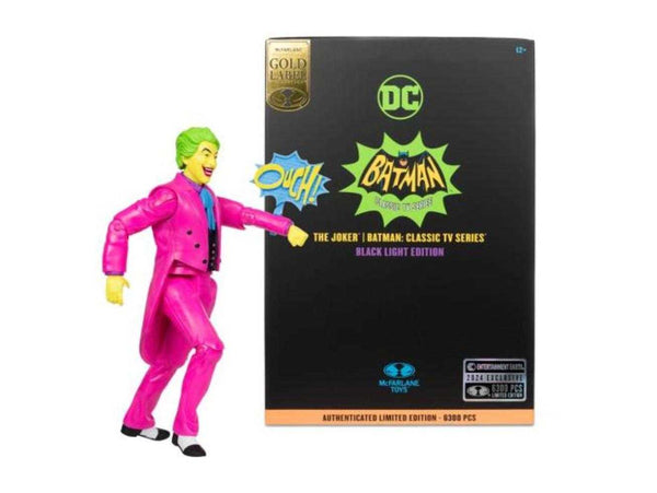 Figura de acción DC Multiverse BM66 El Joker (Luz negra) (Etiqueta dorada)