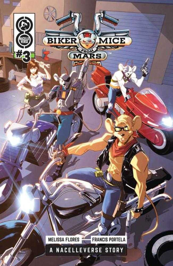 Biker Mice From Mars #3 (Of 3) Cover B Marco Renna & Andrew Dalhouse Variant