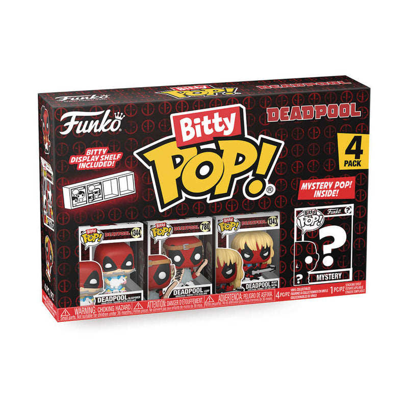 Coffret pyjama Deadpool Bitty Pop 4 pièces