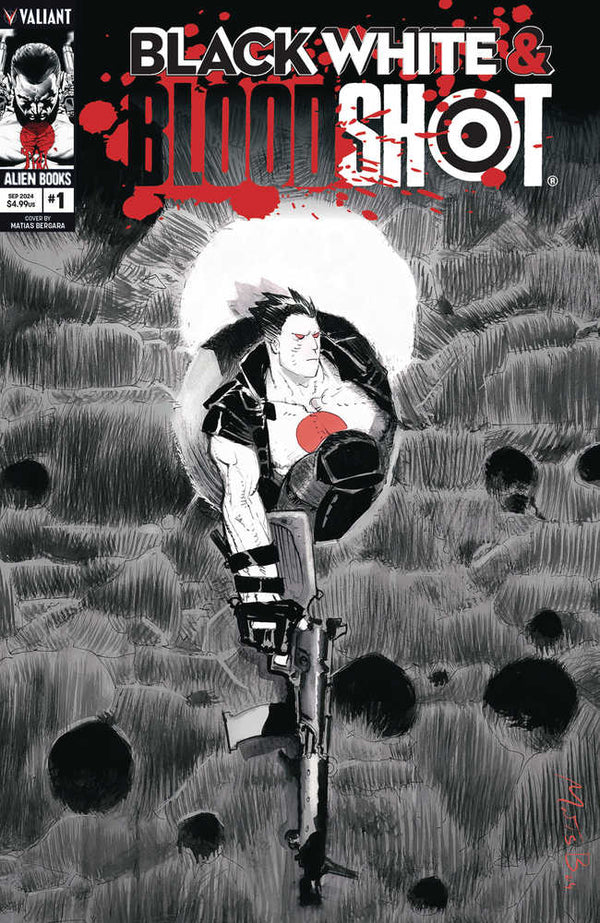 Black White & Bloodshot #1 (Of 4) Cover B Bergara (Mature)