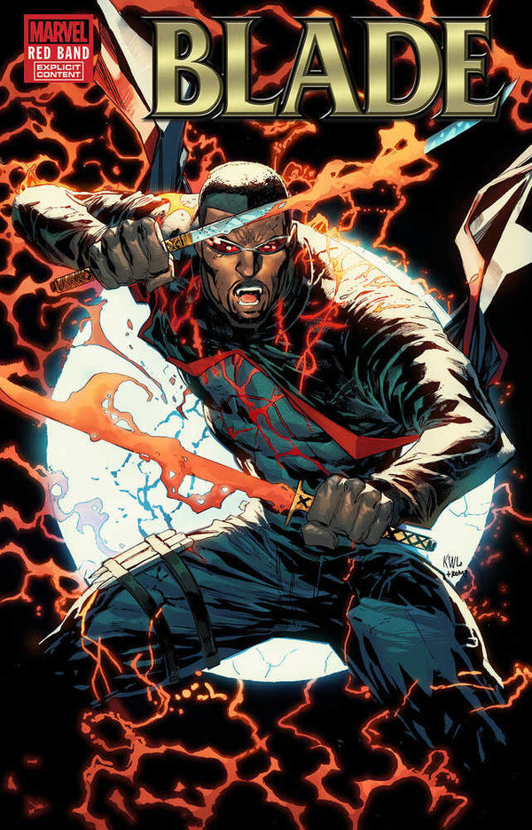 Blade: Red Band #1 Ken Lashley Red Foil Variant [Polybagged]