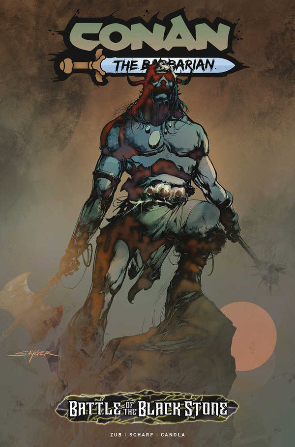 Conan el Bárbaro Batalla Blackstone #1 (De 4) Portada C Sayger (Sr.