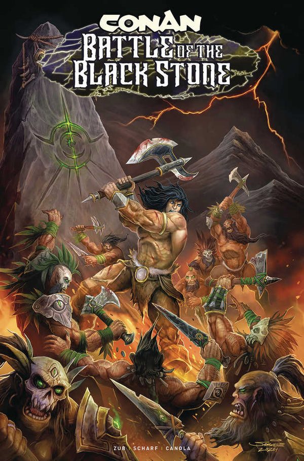 Conan el Bárbaro Batalla Blackstone #1 (De 4) Portada D Didier (Sr.